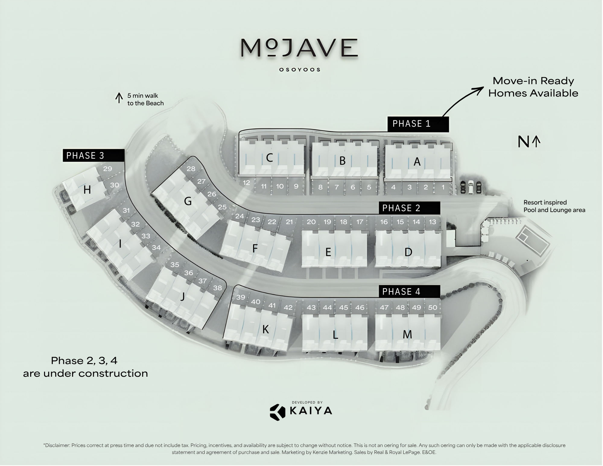 Mojave Site Map